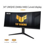 ASUS TUF Gaming VG34VQEL1A - LED monitor - curved - 34" - HDR