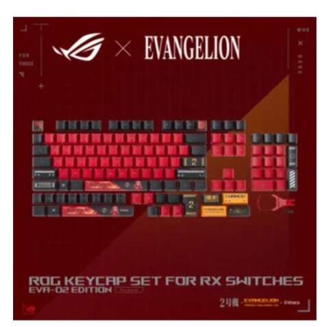 AC05 ROG Keycap Set For RX Switches EVA-02 Edition