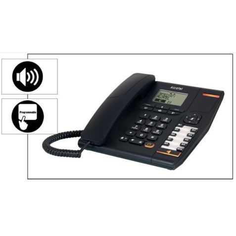 TEMPORIS 880 (telefono BCA NERO con display alfanumerico  10 memorie dirette  20