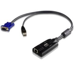 USB - VGA TO CAT5E/6 KVM ADAPTER CABLE (CPU MODULE)  WITH VIRTUAL MEDIA SUPPORT