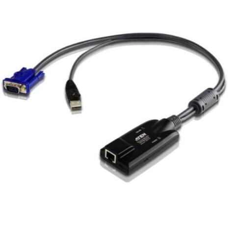 USB - VGA TO CAT5E/6 KVM ADAPTER CABLE (CPU MODULE)  WITH VIRTUAL MEDIA SUPPORT
