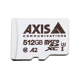 AXIS SURVEILLANCE CARD 512 GB IS A HIGH ENDURANCE MICROSDXC? CARD     OPTIMIZED FOR VIDEO SURVEILLANCE.