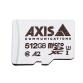 AXIS SURVEILLANCE CARD 512 GB IS A HIGH ENDURANCE MICROSDXC? CARD     OPTIMIZED FOR VIDEO SURVEILLANCE.