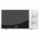 FORNO A MICROONDE 20 LITRI. POTENZA MICROONDE 700W. TIMER MAX 30 MIN. FUNZIONI SCONGELAMENTO E RISCALDOMENTO. REGOLAZIONE CON MANOPOLA