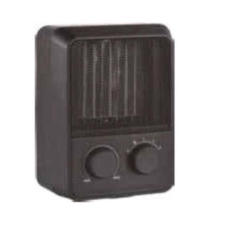 TERMOVENTILATORE ELETTRICO PORTATILE CON ELEMENTO RISCALDANTE IN      CERAMICA  POTENZA 2000 W  CONTROLLO MECCANICO CON 4 LIVELLI DI POTENZA