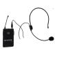 KIT RADIOMICROFONO NECK/LAVALIER CON RICEVITORE 2 CANALI