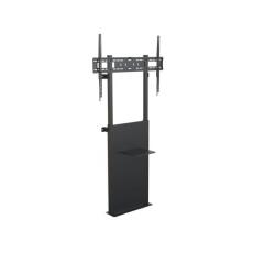 SUPPORTO A PAVIMENTO CON FISSAGGIO A PARETE PER MONITOR FINO A 86  E  PESO FINO A 90KG.