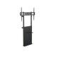 SUPPORTO A PAVIMENTO CON FISSAGGIO A PARETE PER MONITOR FINO A 86  E  PESO FINO A 90KG.