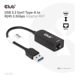 USB 3.2 Gen1 Type A to RJ45 2.5Gbps Adapter