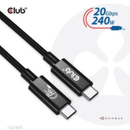 USB4 Gen2x2 Type-C Bi-Directional USB-IF Certified Cable 4K60Hz  Data 20Gbps  PD 240W(48V/5A) EPR M/M 2m/6.56ft