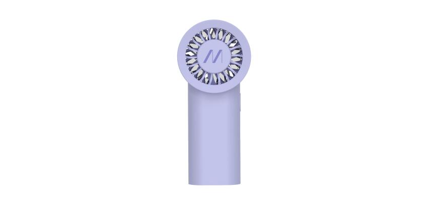 MUITOMAS - Ventolina portatile lilla