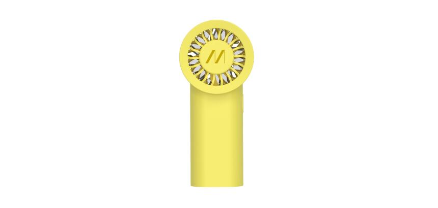 MUITOMAS - Ventolina portatile giallo