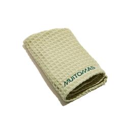 Muitomas HAIRTOWELGN asciugamano per capelli Verde Microfibra