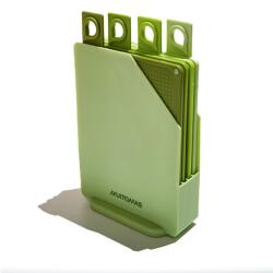 Muitomas CUTTINGBOARDGN tagliere da cucina Rettangolare Silicone Verde