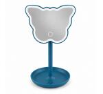 =>>MM MIRROR BUTTERFLY SHAPE BLUE