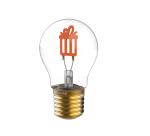 MUITOMAS - Lampada a bulbo a forma di lampadina a tema Natalizio