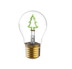 MUITOMAS - Lampada a bulbo a forma di lampadina a tema Natalizio