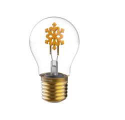 MUITOMAS - Lampada a bulbo a forma di lampadina a tema Natalizio