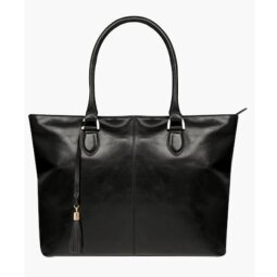 Sophie Amalienborg 15” Borsa in pelle - Nero