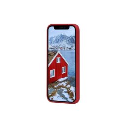 Greenland - Custodia in Plastica Riciclata per iPhone 12/12 Pro - Rosso Lampone