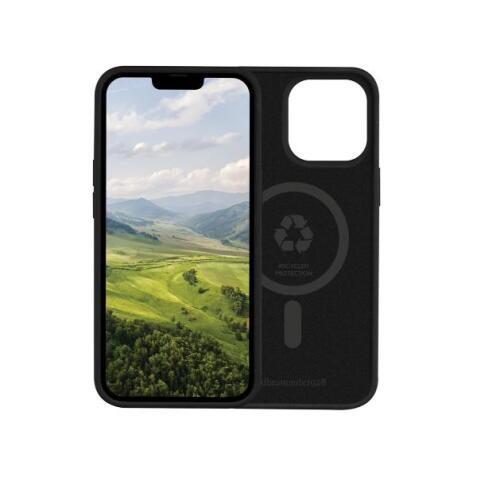 Monaco - Custodia per iPhone 14 Pro Max in Plastica Riciclata - Nero