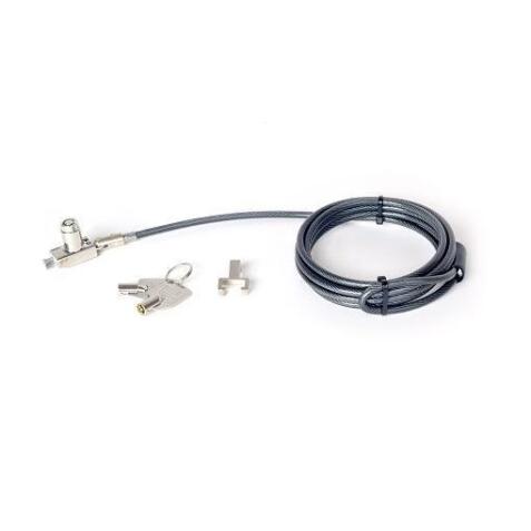 DELL 1DJXC cavo di sicurezza Nero, Argento 1,82 m