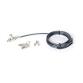 DELL 1DJXC cavo di sicurezza Nero, Argento 1,82 m