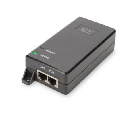 INIETTORE POE+ DIGITUS  802.3AT 10/100/1000 MBPS OUTPUT MAX. 48V  30W