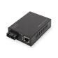 CONVERTITORE DI MEDIA DIGITUS  MULTIMODALE DA 10/100/1000 BASE-T A 1000BASE-SX  INCL. ALIMENTATORE CONNETTORE SC  FINO A 0 5 KM