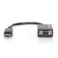 CAVO ADATTATORE DISPLAYPORT DP - HD15 M/F  0 15M  CON DISPOSITIVO DI BLOCCO  COMPATIBILE DP 1.2   CE  SW