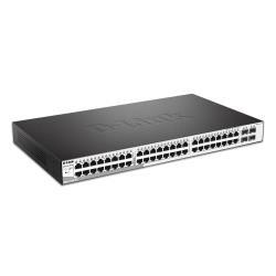 D-Link 52-Port Gigabit Smart Managed Switch including 4 x 100/1000Mbps Combo Ports