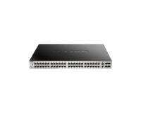 48 SFP ports Layer 3 Stackable Managed Gigabit Switch with 2 x 10GBASE-T ports and 4 x SFP+ ports