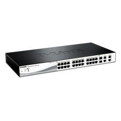 24-PORT 10/100MBPS POWER OVER ETHERNET SMART SWITCH   2 COMBO         1000BASET/SFP   2 GIGABIT-19  RACKMOUNT