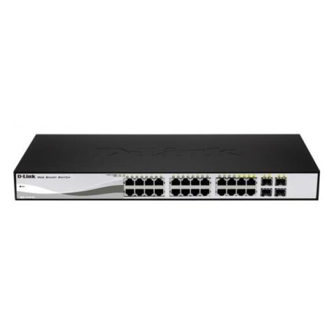 24-PORT GIGABIT POE SMART MANAGED SWITCH WITH 4 X COMBO               1000BASET/MINI-GBIC SFP PORTS