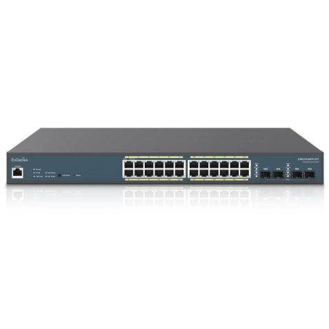 EWS7928FP-FIT - Switch 24-port GbE PoE.af/at(+) 410W 4xSFP L2 19i