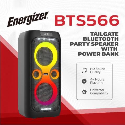 BTS566 PARTY SPEAKER VERTICAL BT + POWERBANK