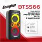 BTS566 PARTY SPEAKER VERTICAL BT + POWERBANK