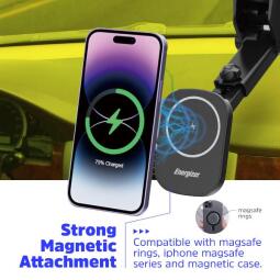 ECA007 WIRELESS CHARGER FOR CAR VENT