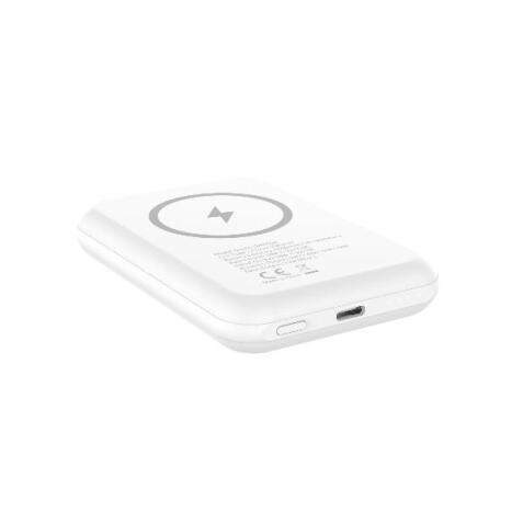 WIRELESS POWERBANK + CHARGER PLATE BIANCO