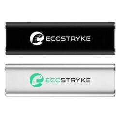 512GB ECOSTRYKE Portable SSD USB 3.2 Gen 2x1 Type-C Nomad Series - Silver