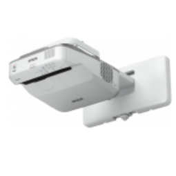 Epson EB-685W - 3LCD projector - LAN - gray, white