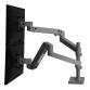 BRACCIO PER DOPPIO MONITOR LX PRO DUAL - GRIGIO SCURO