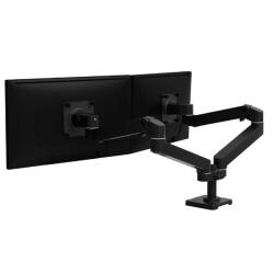 BRACCIO PER DOPPIO MONITOR LX PRO - NERO
