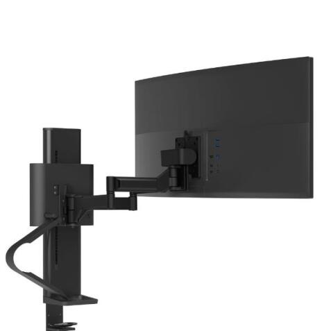 TRACE Single Monitor  Panel Clamp  Matte Black