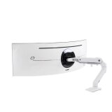 HX Desk Monitor Arm with HD Pivot  White