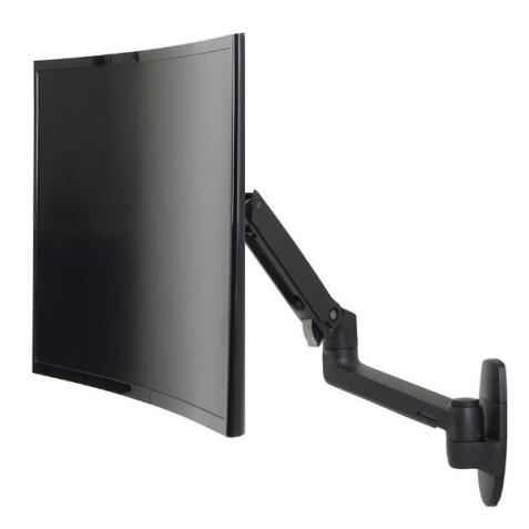 LX WALL MOUNT LCD ARM  MATTE BLACK