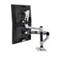 BRACCIO PER DUE MONITOR SOVRAPPOSTI LX (ALLUMINIO)