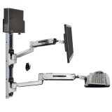 Ergotron LX Sit-Stand Wall Mount System - mounting kit