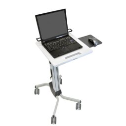 Ergotron Neo-Flex - cart - for notebook / mouse / barcode scanner - two-tone gray