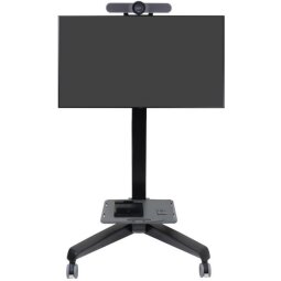 Ergotron Neo-Flex Mobile MediaCenter LD - cart - Patented Constant Force Technology - for LCD display - black